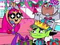 Leikur Teen Titans jólastjörnur  á netinu