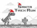 Leikur Santa T-Rex Run á netinu