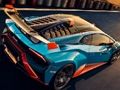 Leikur Lamborghini Huracan sto rennibraut á netinu