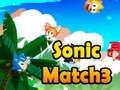 Leikur Sonic Match3 á netinu Leikur Sonic Match3 á netinu