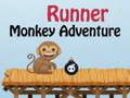 Leikur Runner Monkey Adventure á netinu