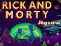 Leikur Rick og Morty Jigsaw  á netinu