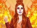 Leikur Redhaired Fairy Fantasy vs raunveruleiki á netinu