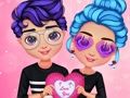 Leikur Samsvarandi outfits Valentine á netinu