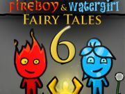 Leikur Fireboy & Watergirl 6: Fairy Tales á netinu
