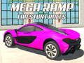Leikur Mega rampur Car Stunt Race  á netinu