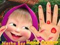 Leikur Masha Bee Hand læknir á netinu