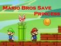 Leikur Mario Bros bjarga prinsessu á netinu