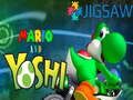 Leikur Mario og Yoshi Jigsaw  á netinu