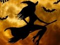 Leikur Witch Halloween Jigsaw á netinu