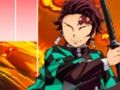Leikur Anime Kimetsu engin Demon Slayer píanóflísar  á netinu