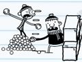 Leikur Stickman Snow Fight á netinu