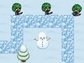 Leikur Vörn Winter Tower: Save the Village á netinu
