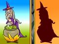 Leikur Shadow Match Halloween á netinu