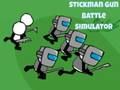 Leikur Stickman Gun Battle Simulator á netinu