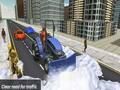 Leikur Grand Snow Clean Road Aksturshermir  á netinu