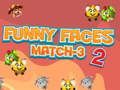 Leikur Fyndin andlit Match-3 2 á netinu