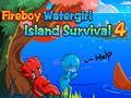 Leikur Fireboy Waterygirl Island Survival 4 á netinu
