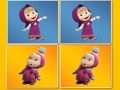 Leikur Masha and the Bear Memory passa saman  á netinu