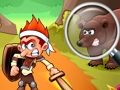 Leikur Stríðsmaður og dýr  á netinu