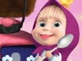 Leikur Masha og Bear Cooking Dash á netinu