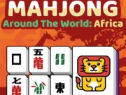 Leikur Mahjong Um allan heim Afríku  á netinu