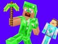 Leikur Minecraft: Creeper vs Enderman  á netinu