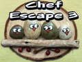 Leikur Chef Escape 3 á netinu