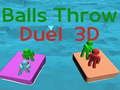 Leikur Kúlur kasta einvígi 3d á netinu