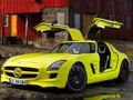 Leikur Mercedes-Benz SLS E-Cell þraut  á netinu