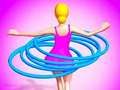 Leikur Yfirgefa Hula Hoops Rush  á netinu