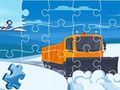 Leikur Vetrarbílar Jigsaw á netinu