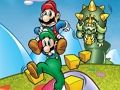 Leikur Super Mario skemmtilegt minni  á netinu
