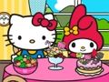 Leikur Hello Kitty and Friends veitingastaður  á netinu