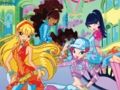 Leikur Winx þraut  á netinu