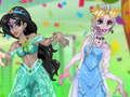 Leikur Princess Cute Zombies Apríl Gaman  á netinu