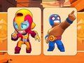 Leikur Fighting Stars Minni  á netinu