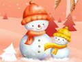 Leikur Snowman Slide á netinu