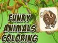 Leikur Funky Animals litarefni  á netinu