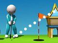 Leikur Smokkfiskur golf 3d á netinu