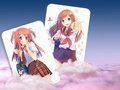 Leikur Anime Girl Card Match á netinu