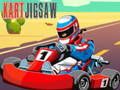 Leikur Kart Jigsaw á netinu