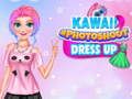 Leikur Kawaii #Photoshoot klæða sig upp á netinu