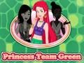 Leikur Princess Team Green á netinu