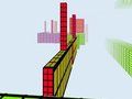 Leikur Bloxy Block Parkour á netinu