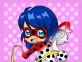 Leikur Chibi Dottedgirl litabók  á netinu