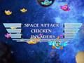 Leikur Space Attack Chicken Invaders á netinu