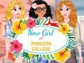 Leikur Ný stelpa í Princess College  á netinu