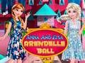 Leikur Anna Og Elsa Arendelle Ball  á netinu