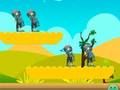 Leikur Alien Shoot Zombies á netinu